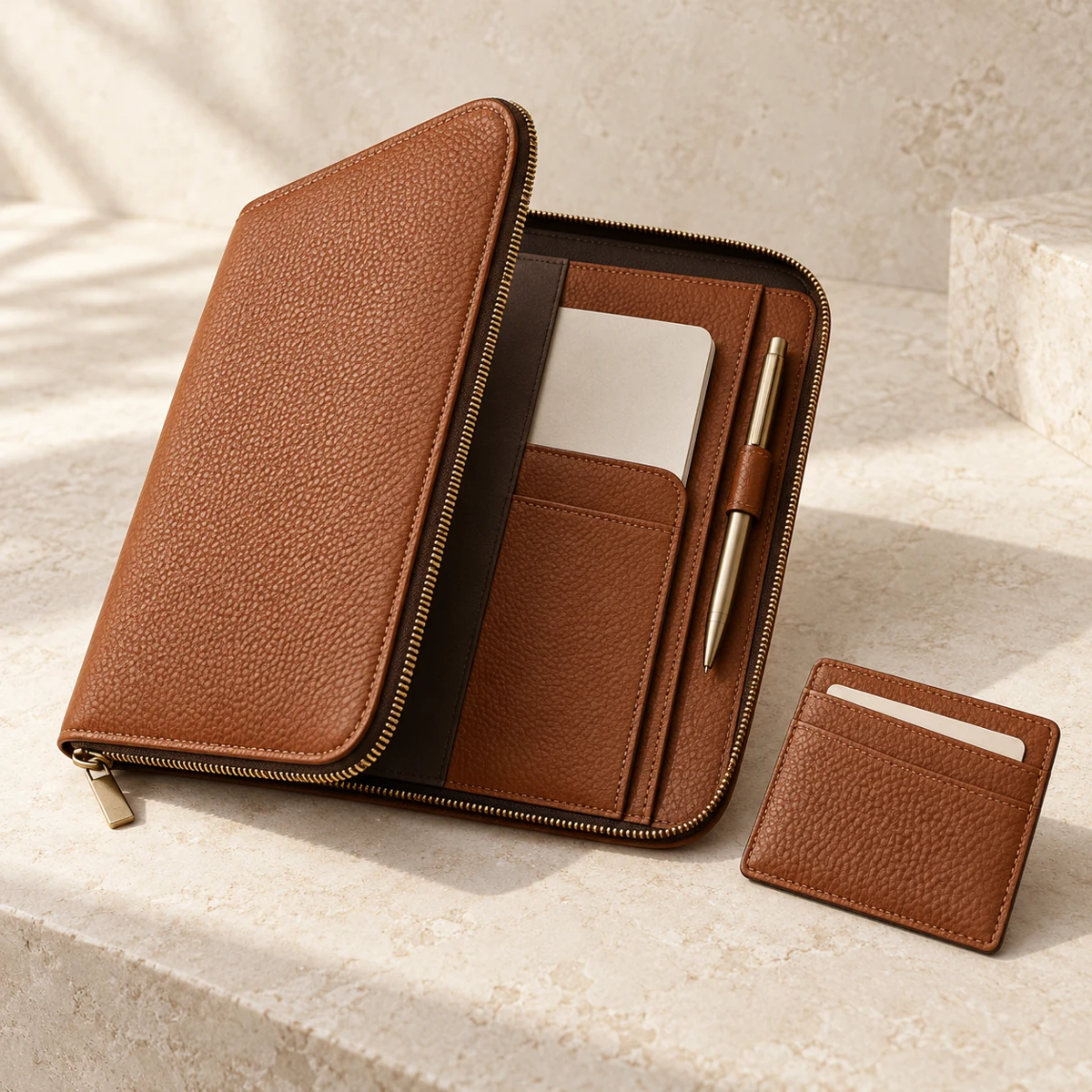 MUSE ATELIER — Personalised leather folio