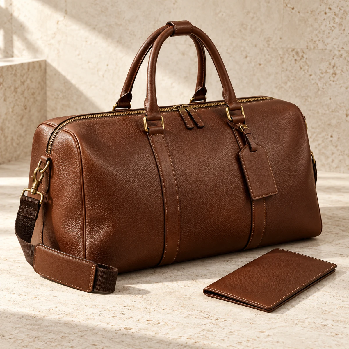 MUSE ATELIER — The leather weekender
